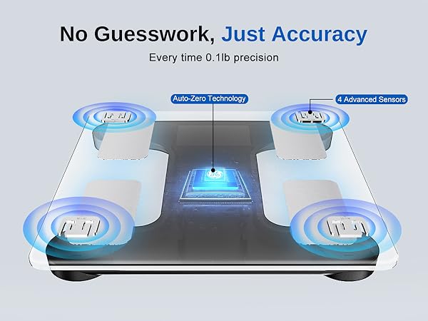 GE smart scale with large display