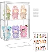 Attelite Acrylic Display Cases for Collectibles,3 Layer Clear Display Case with Magnetic Door,Des...