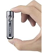 ThruNite Ti Mini Keychain Flashlight, USB-C Rechargeable EDC Pocket Light, Bright 650 Lumens Smal...
