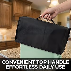 heavy duty waterproof dustproof heat resis carrying bag appliance case wrap box lidtant anti proof 