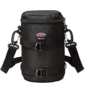 BPAULL Camera Lens Case DSLR Camera Lens Bag Fits for Canon Nikon Pentax Sony Olympus Panasonic a...