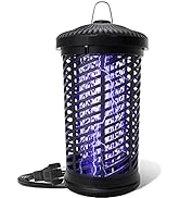 Tysonir Electric Bug Zapper, Mosquito Zapper Indoor/Outdoor, 4200V 18W Waterproof Fly Zapper Mosq...