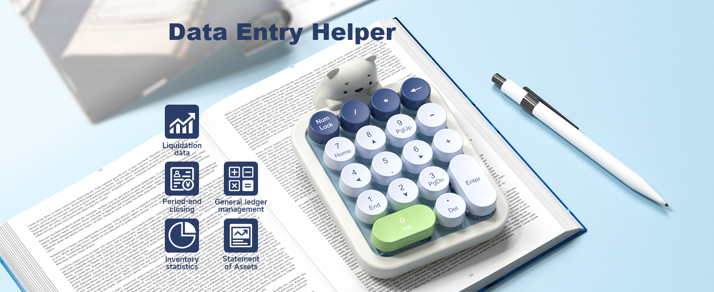 keyboard with number pad