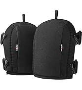 NoCry Flooring, Roofing and Gardening Knee Pads for Men and Women with Thick Soft Foam Padding, N...