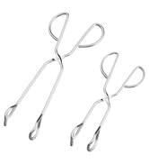 stainless steel scissor tongs