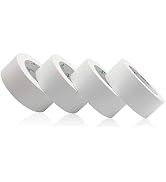 4 Pack White Duct Tape Rolls Multi Pack, 8.3Mil x1.88inch x 33yds, Residue Free Bulk Value Pack f...