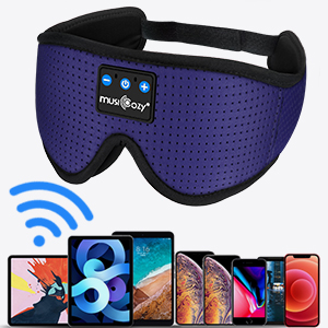 sleep headphones Bluetooth headband earbuds music mask unique birthday holiday gifts