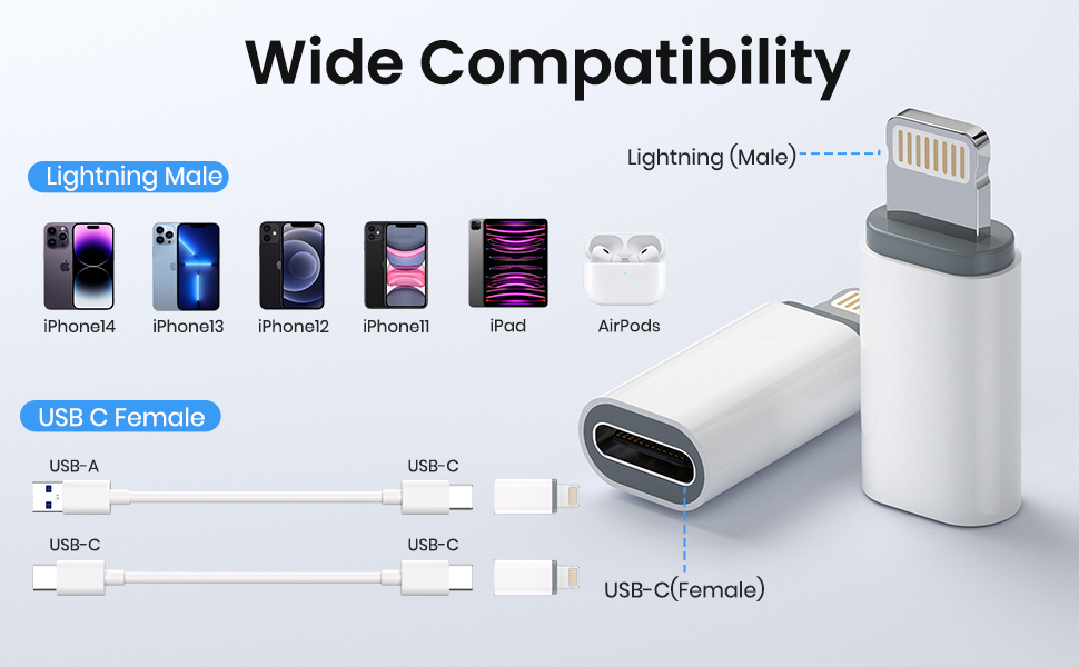lightning to usb c adapter