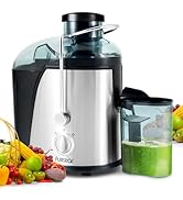 Fullstar Juicer Machines Vegetable and Fruit, 400W Compact Juicer, 3