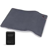 comfheat Portable Heating Pad with 5000mAh Battery, 1.7LB Weighted Heat Pad Rechargeable for 1-3H...