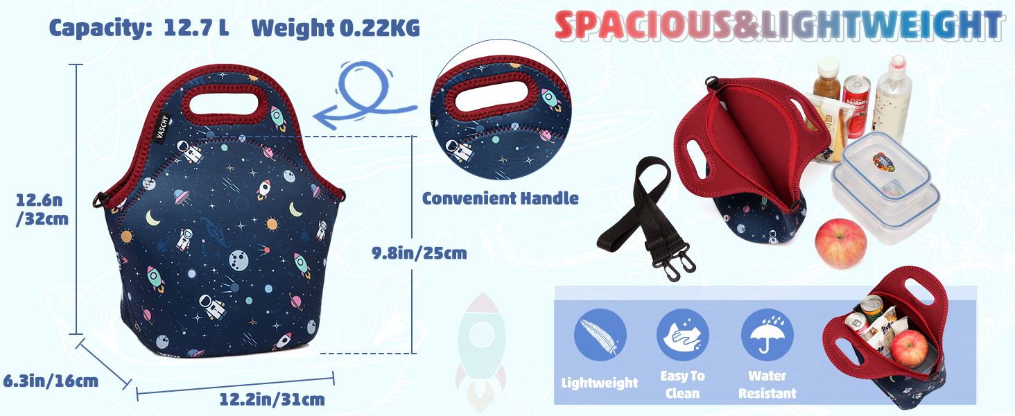 lunch bag for kids boys girls