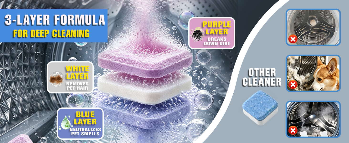 3-Layer Formula For Deep Cleaning