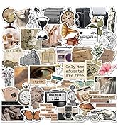 Maxleaf Old Times Vintage Stickers Scrapbook Supplies, Maxeaf 50PCS Nostalgia Retro Stickers for ...