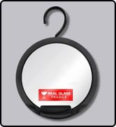 MIRRORVANA 100% Real Glass Fogless Hanging Shower Mirror for Shaving - with Razor Holder