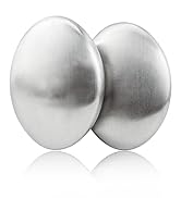 LEEFONE 2 PCS Stainless Steel Soap, Magic Metal Odor Remover Bar Eliminating Smells Like Fish Oni...