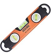 DOWELL Magnetic Level Torpedo Level 11" Box Spirit Bubble Level Shockproof Top Vial Alloy Frame 1...