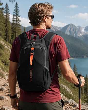 small hiking backpack for men
