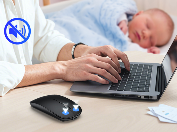 Silent Wireless Mouse