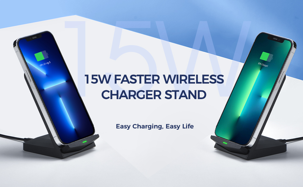 wireless charger qi wireless charger stand 15w wireless charger wireless phone charger