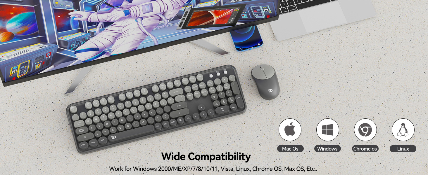 Wireless Keyboard and Mouse