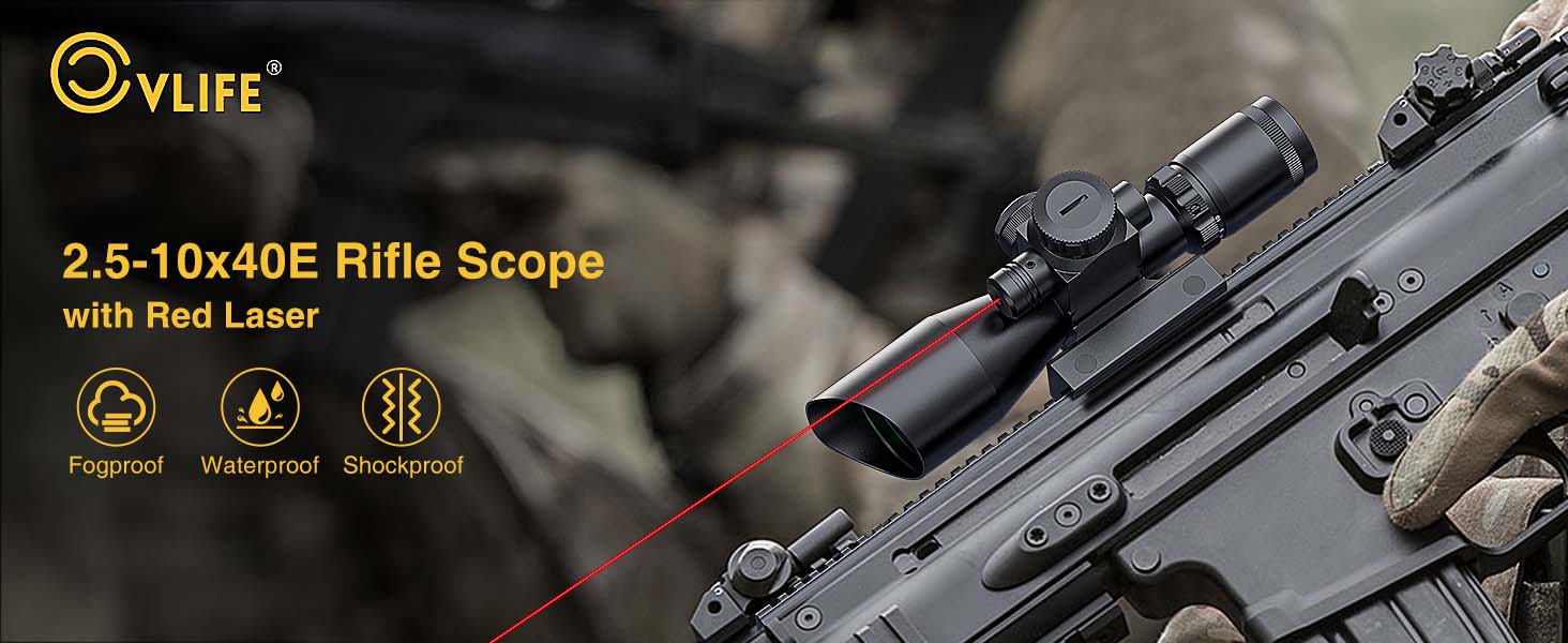 2.5-10x40 scope red