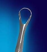 DenTek Metal Tongue Scraper for Better Oral Health – Removes Bacteria, Fights Bad Breath – 100% S...