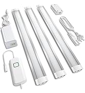 LED Under Cabinet Lighting, 3pcs 12inch Led Light Bar Kit with Cold White 630 Lumen, 10W, LED Kit...