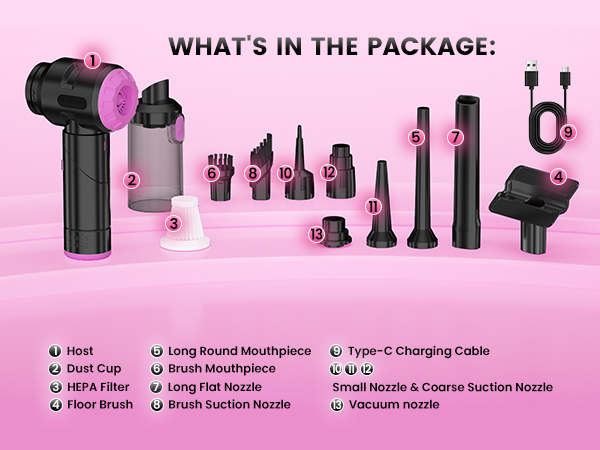 Wansimoo Handheld Vacuum Cleaner