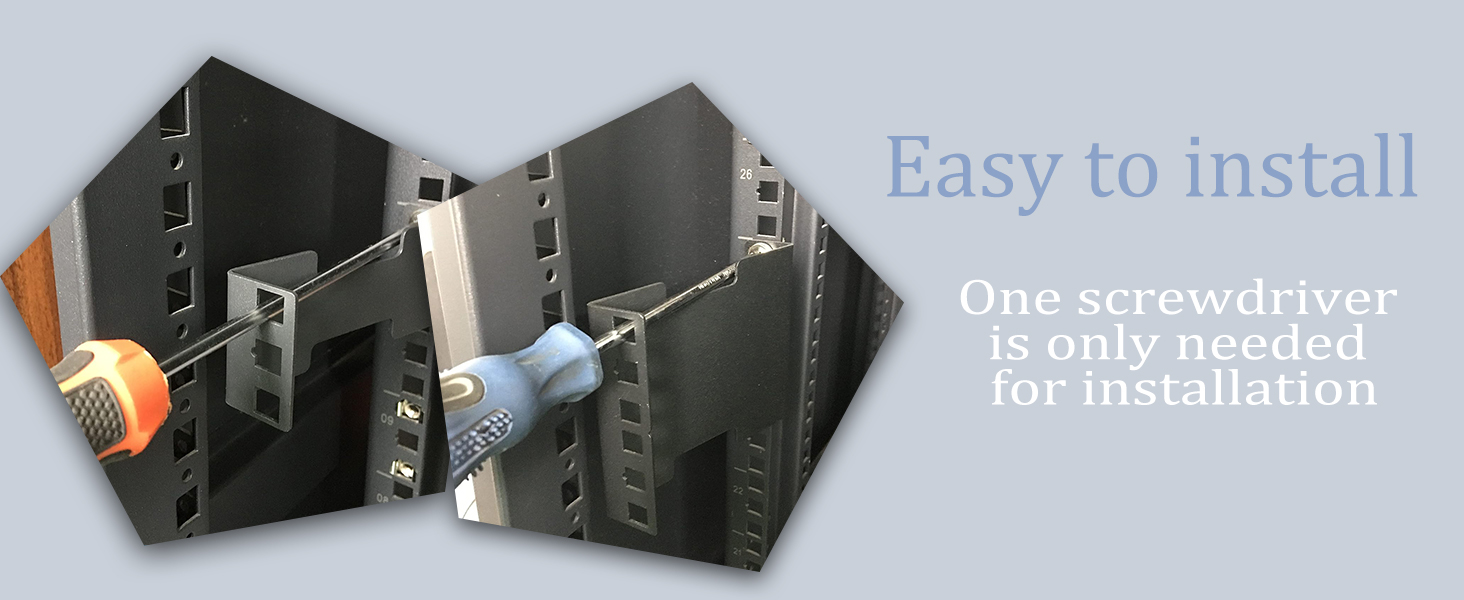 2U server rack depth extender