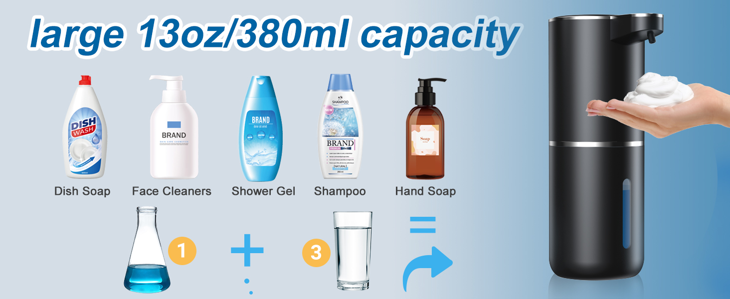 Soap Dispenser Rechargeable with Sensor 