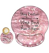 ToLuLu Mouse Pad Wrist Rest Support Gel, Ergonomic Mouse Pads with Non Slip PU Base, Mouse Wrist ...