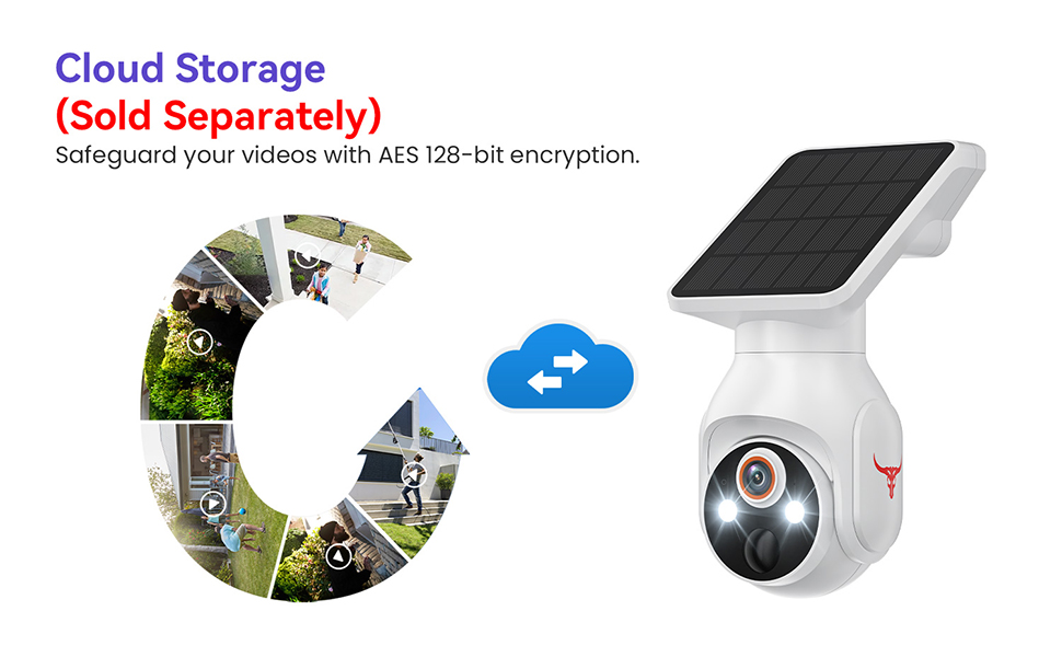 wifi outdoor security camera cloud storage