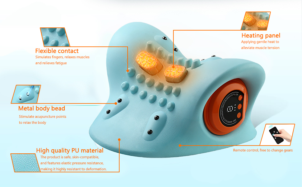 neck massager with heat