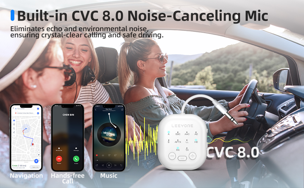 Bluetooth receiver for car stereo