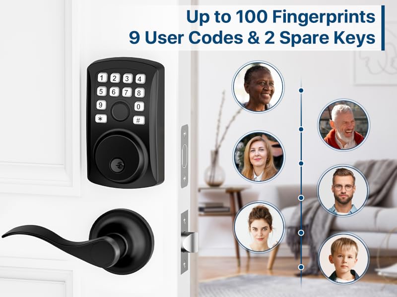 keyless entry door lock