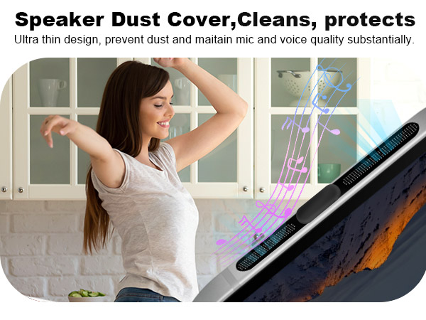 VIWIEU Phone Speaker Cover for iPhone 15 16 Pro Max