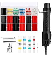 GRENTOOL Solder Seal Wire Connectors &amp; Heat Gun Set | 350PCS Waterproof Solder Connectors Kit,3:1...