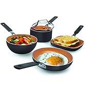 Gotham Steel Nonstick Pots and Pans Set Non Stick frying Pan kitchen cookware set stainless cooking