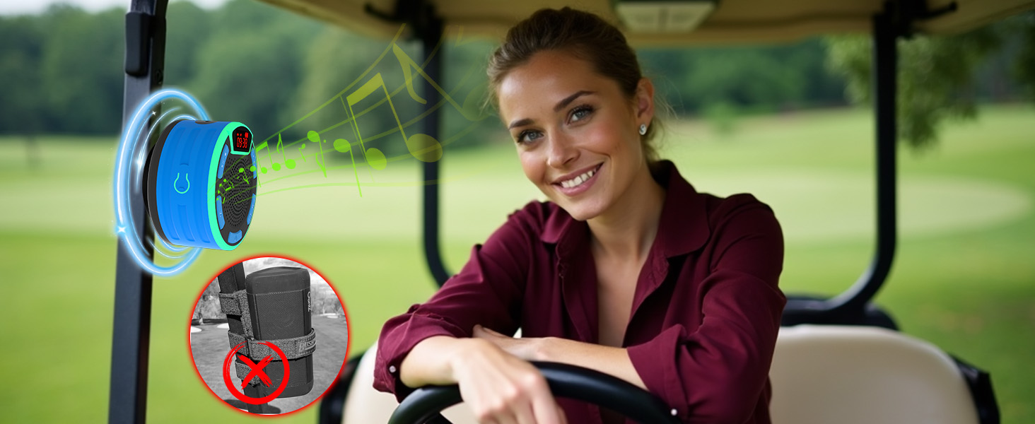Magnetic Golf Cart Speaker