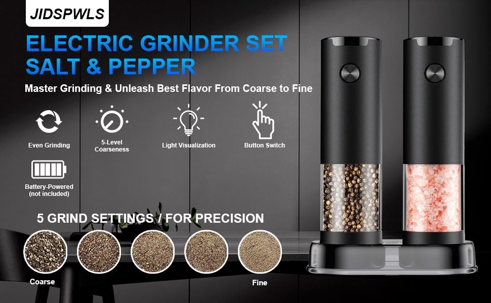 pepper grinder set
