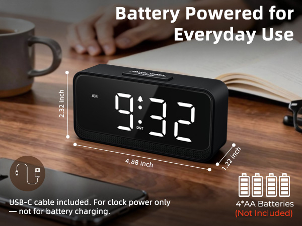 Battery Powered for Everyday Use