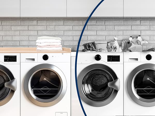 Light Wood Washer/Dryer Countertop