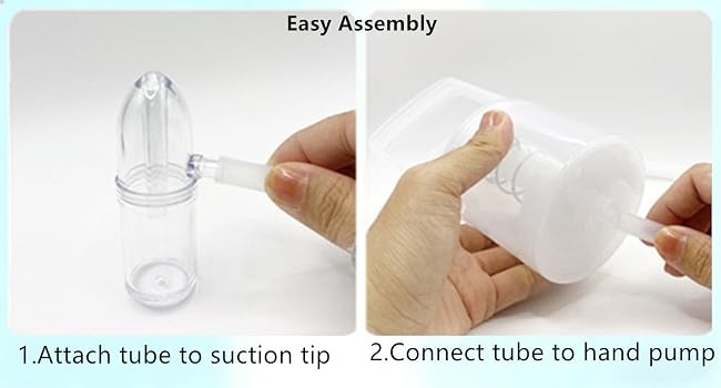 Nasal Aspirator for Baby, Baby Nose Sucker, Booger Sucker with Hand Pump