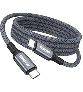 FEMORO USB C to USB C Data Transfer Cable 10ft Long, 10Gbps High Speed Data Transfer 65W Fast Cha...
