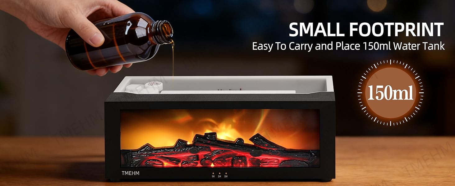 Fireplace humidifier