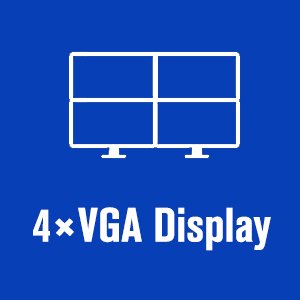 4VGA video card 1080P full HD graphics card