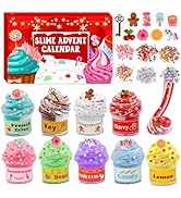 Advent Calendar 2024 Kids, Slime Advent Calendar for Boys Girls Teens Christmas Countdown Calenda...