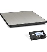 QP Shipping Scale, 440 lb/0.35 oz High Accuracy Digital Postal Scale, Postage Scale, Wireless LCD...