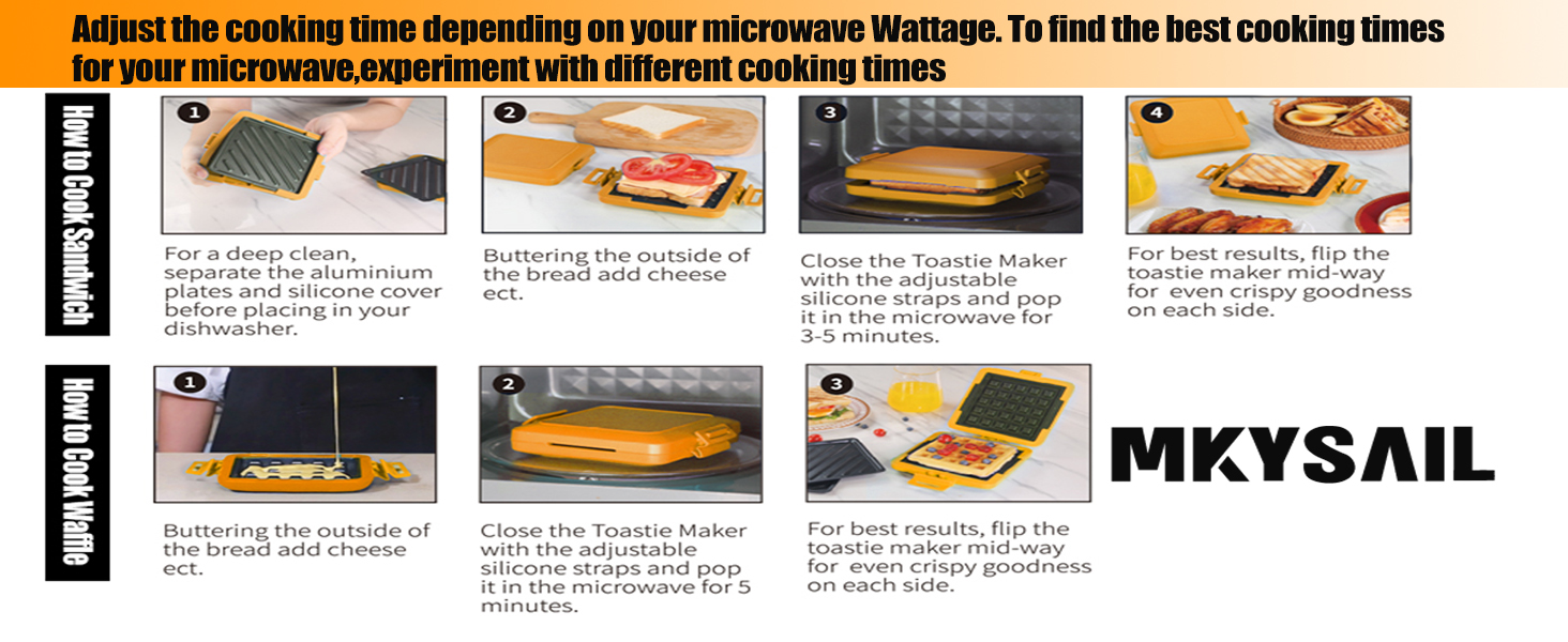 microwave sandwich maker is not only a handy helper in the kitchen, but also a great gift idea.