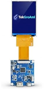TekGroAml 6.8 Inch Display Kit, 480x1280 LCD Screen & HDMI Driver Board